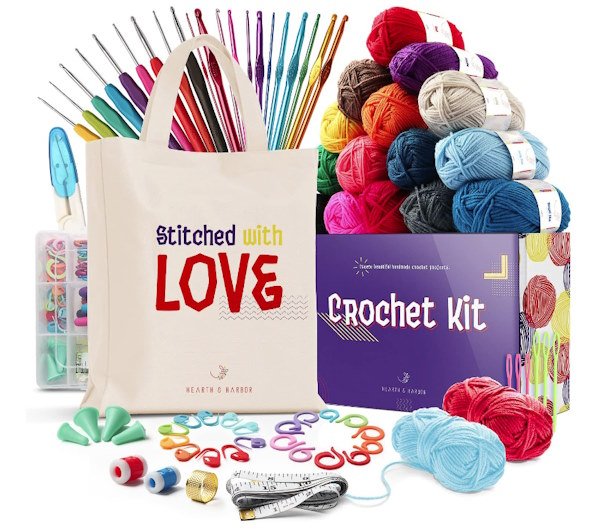 Hearth & Harbor Crochet Kit for Beginners